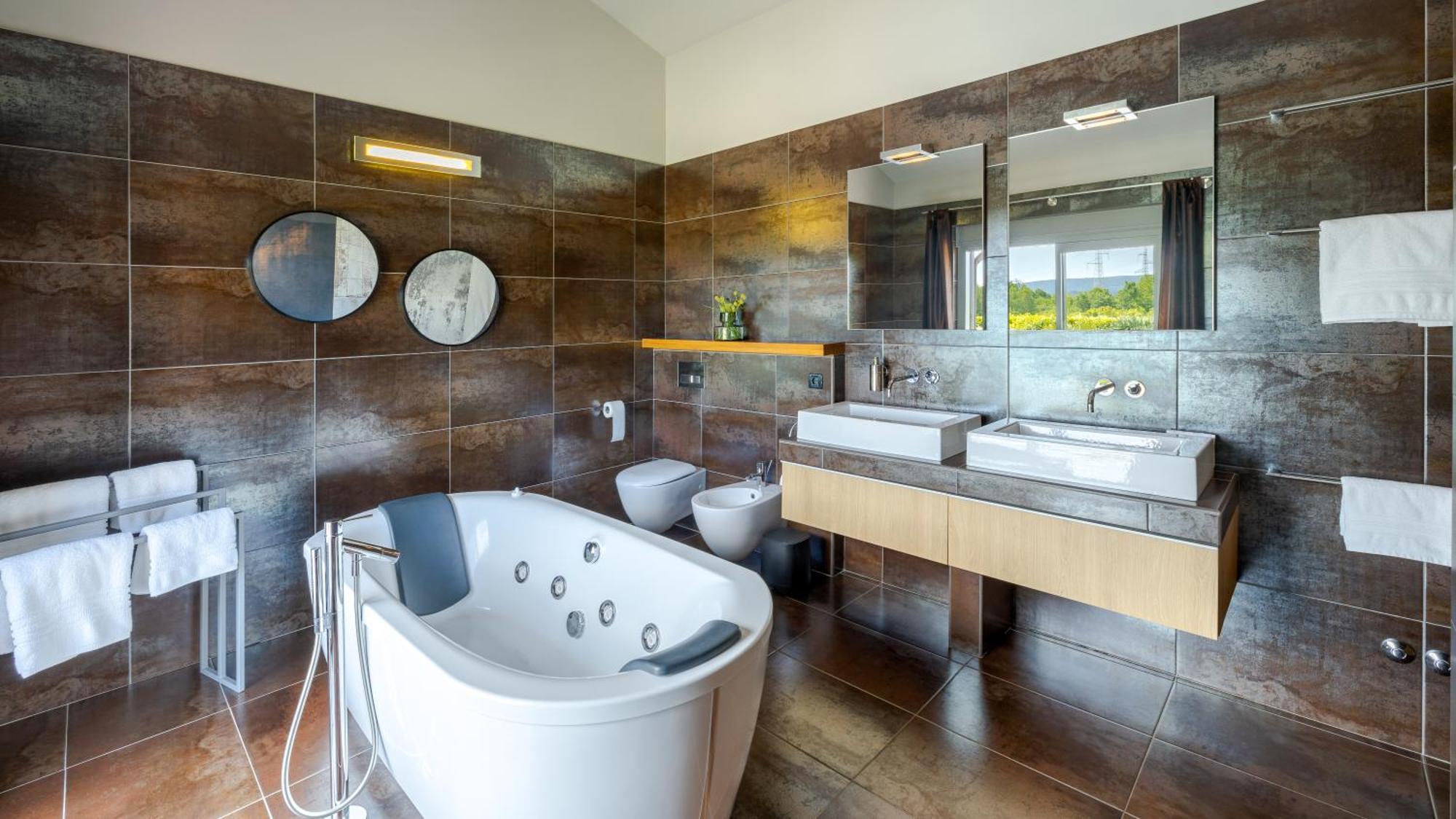 Villa Labin In Zartinj - Luxury Privacy Heated Pool With Auto Cover Eksteriør bilde