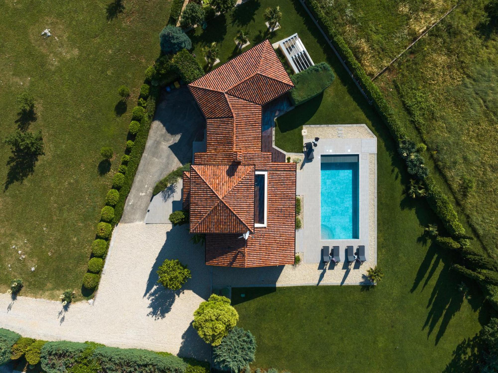 Villa Labin In Zartinj - Luxury Privacy Heated Pool With Auto Cover Eksteriør bilde